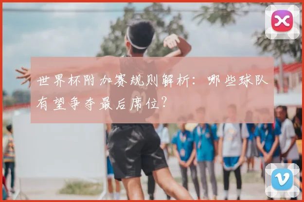世界杯附加赛规则解析：哪些球队有望争夺最后席位？